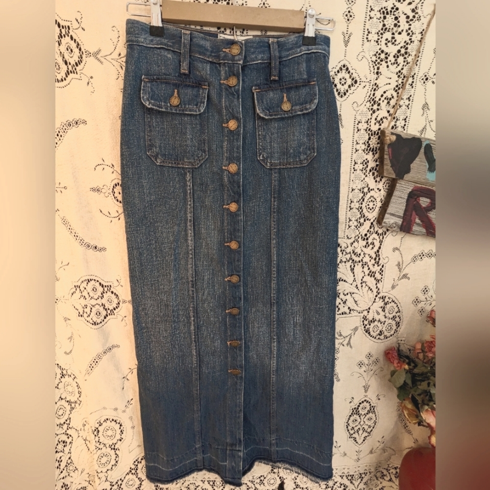Denim Skirt "Sally" by Current/Elliot